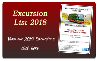 View our 2018 Excursion List