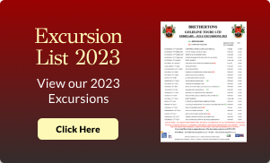 View our 2023 Excursion List